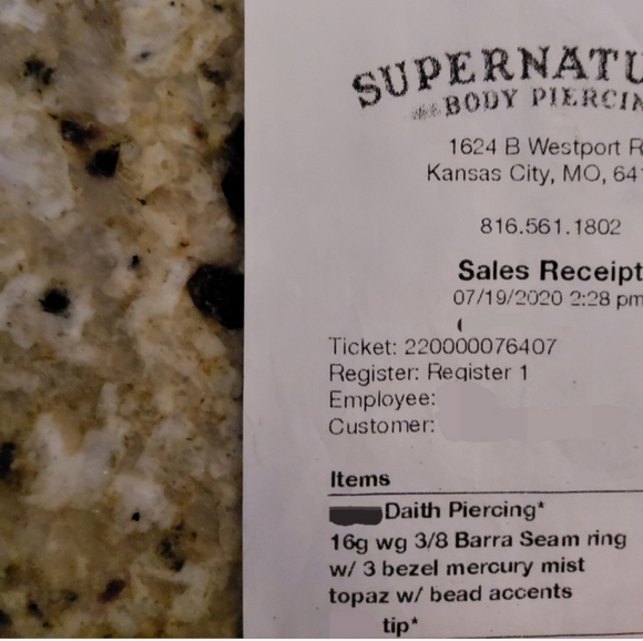 BVLA Barra seam ring - Picture 6 of 6